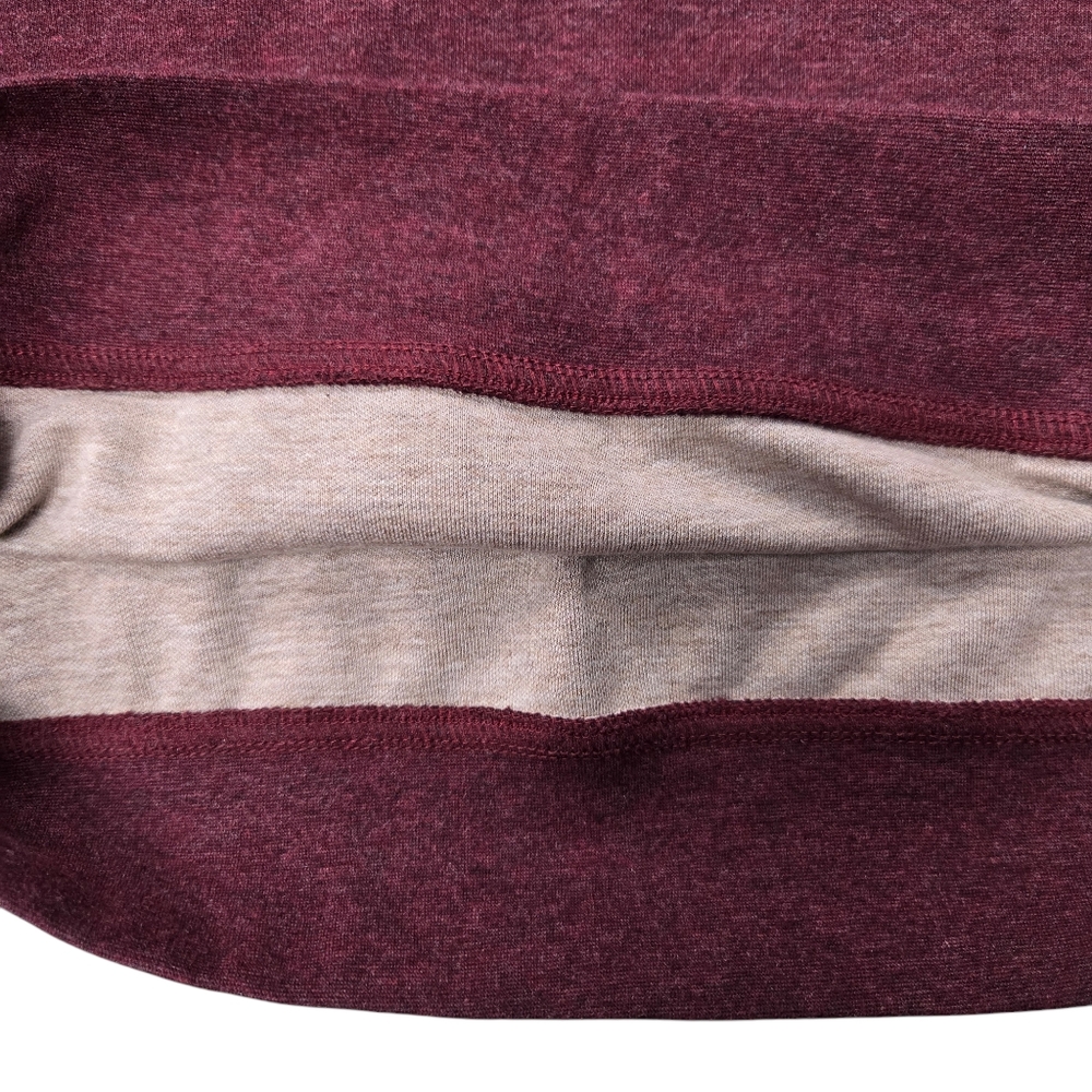 Peter Millar Crown Comfort Interlock 1/4 Zip Pullover Sweater Burgundy Red Large - Picture 8 of 16